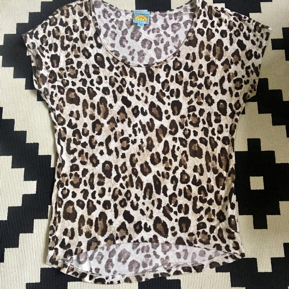 C&C California Leopard Top Size Small